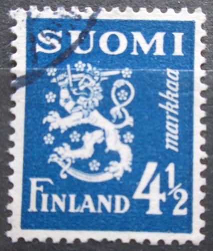 Potovn znmka Finsko 1942 Sttn znak Mi# 266