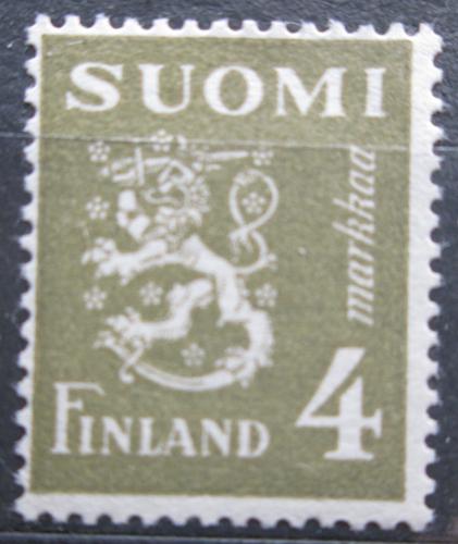 Potovn znmka Finsko 1945 Sttn znak Mi# 302