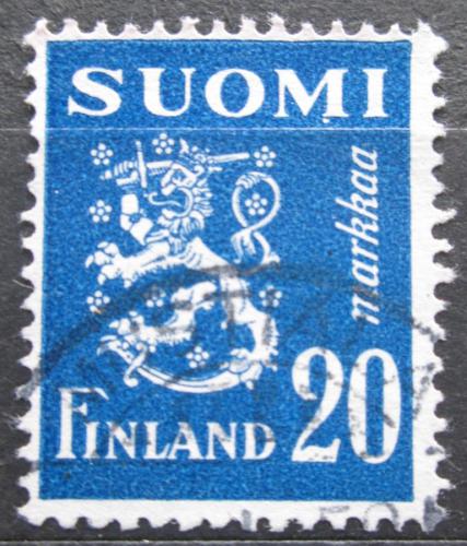 Potovn znmka Finsko 1950 Sttn znak Mi# 383