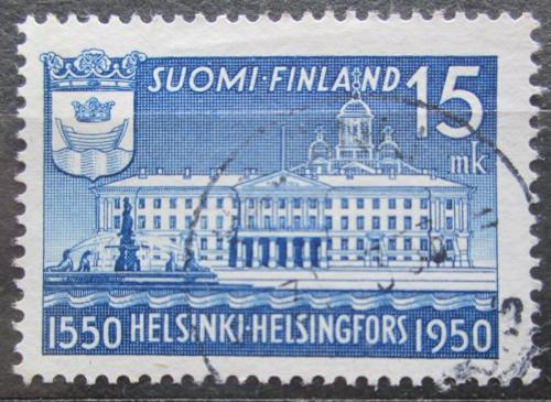 Potovn znmka Finsko 1950 Radnice v Helsinkch Mi# 390
