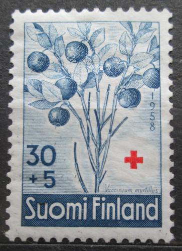 Poštovní známka Finsko 1958 Jaterník podléška Mi# 495