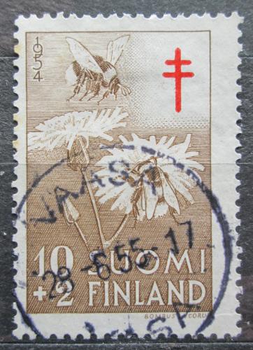 Poštovní známka Finsko 1954 Èmelák hájový Mi# 434