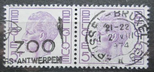 Poštovní známky Belgie 1972 Král Baudouin I. pár Mi# 1699 y