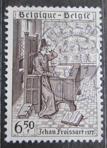 Poštovní známka Belgie 1977 Jean Froissart, básník a historik Mi# 1910
