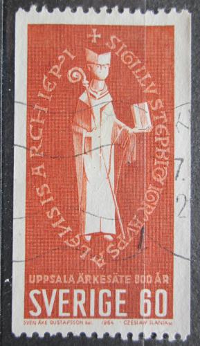 Poštovní známka Švédsko 1964 Biskup Štefan Mi# 518