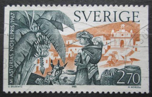 Poštovní známka Švédsko 1985 Guatemala Mi# 1366