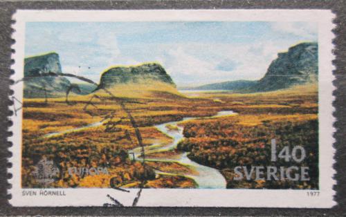 Poštovní známka Švédsko 1977 Evropa CEPT, NP Sarek Mi# 990