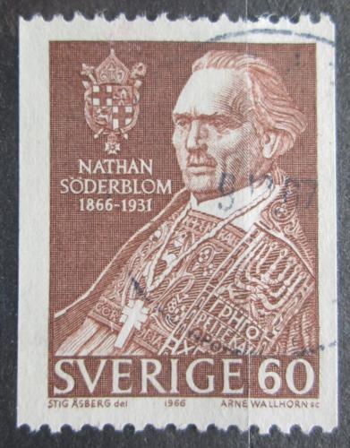 Poštovní známka Švédsko 1966 Nathan Söderblom, teolog Mi# 544 C
