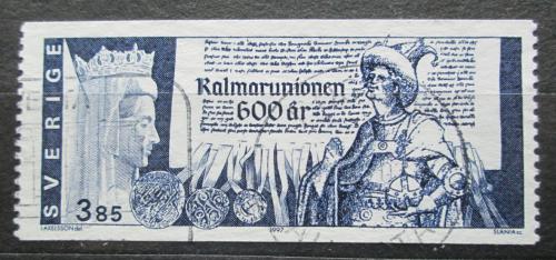 Poštovní známka Švédsko 1997 Kalmarská unie, 600. výroèí Mi# 1987