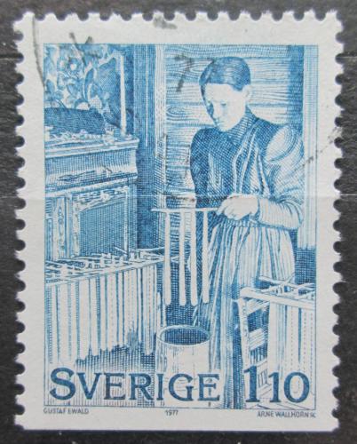 Poštovní známka Švédsko 1977 Vánoce Mi# 1008 D