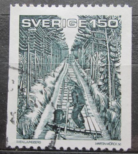 Poštovní známka Švédsko 1981 Ilustrace, Pär Lagerkvist Mi# 1159