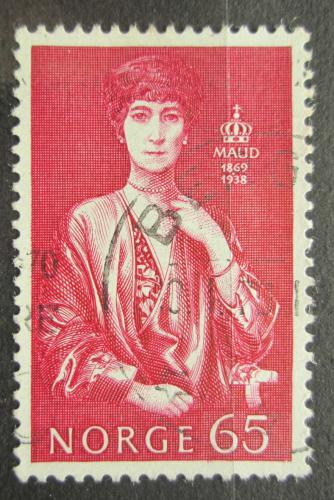 Poštovní známka Norsko 1969 Královna Maud z Walesu Mi# 598