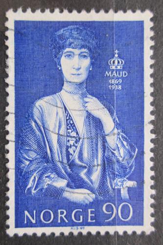 Poštovní známka Norsko 1969 Královna Maud z Walesu Mi# 599