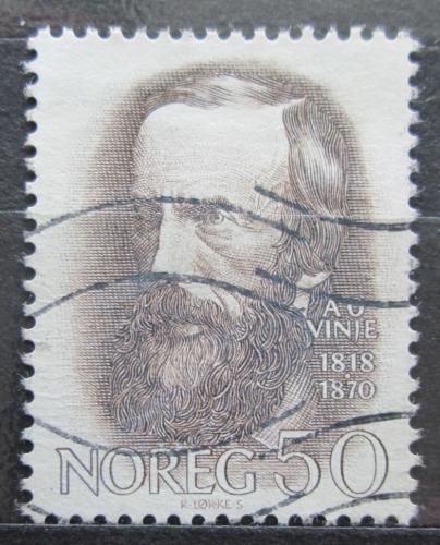 Poštovní známka Norsko 1963 Aasmund Olavsson Vinje, básník Mi# 568