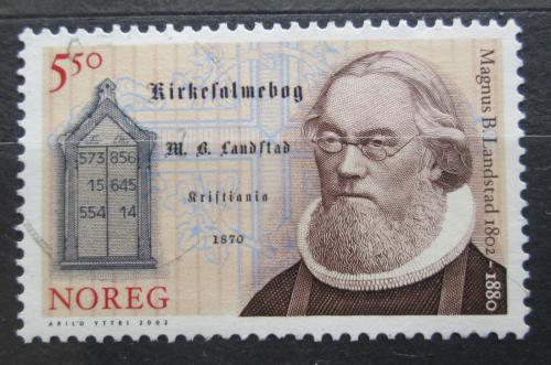 Poštovní známka Norsko 2002 Magnus Brostrup Landstad Mi# 1453