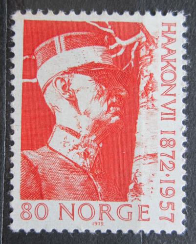 Poštovní známka Norsko 1972 Král Haakon VII. Mi# 643