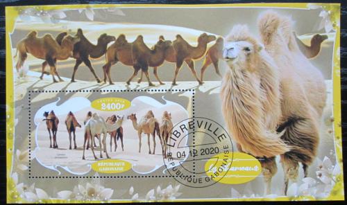 Poštovní známka Gabon 2020 Velbloudi Mi# N/N