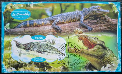 Poštovní známka Gabon 2020 Krokodýli Mi# N/N