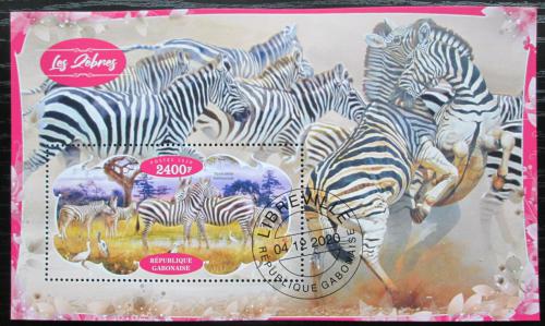 Poštovní známka Gabon 2020 Zebry Mi# N/N