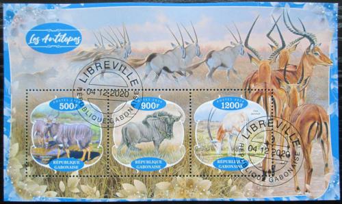 Poštovní známky Gabon 2020 Antilopy Mi# N/N