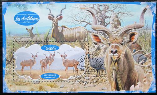 Poštovní známka Gabon 2020 Antilopy Mi# N/N