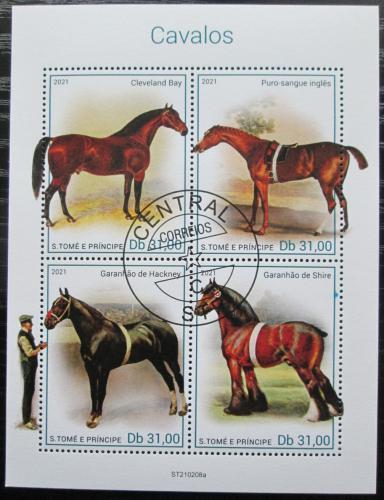 Poštovní známky Svatý Tomáš 2021 Konì Mi# N/N