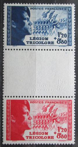 Poštovní známky Francie 1942 Legie TOP SET Mi# 576-77 Kat 25€