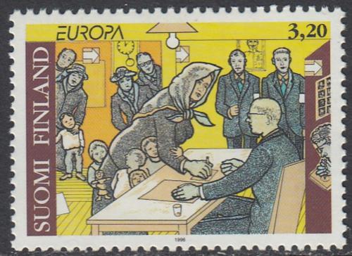Poštovní známka Finsko 1996 Evropa CEPT, slavné ženy Mi# 1333