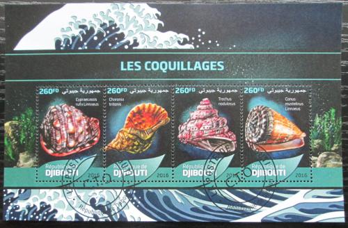 Poštovní známky Džibutsko 2015 Mušle Mi# N/N