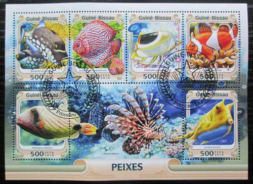 Poštovní známky Guinea-Bissau 2016 Ryby Mi# 8411-16 Kat 11€