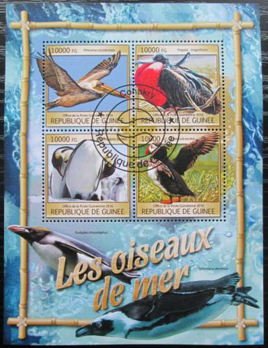 Poštovní známky Guinea 2016 Moøští ptáci Mi# 11806-09 Kat 16€