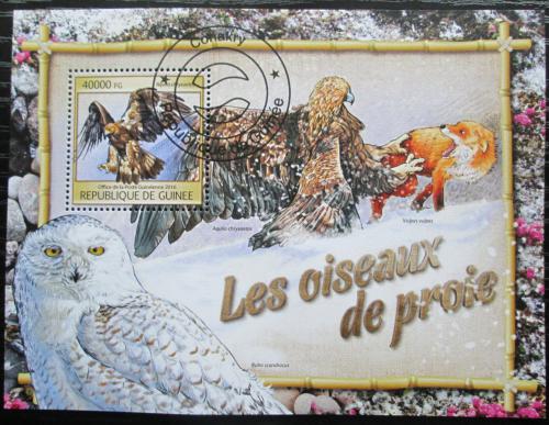 Poštovní známka Guinea 2016 Dravci Mi# Block 2662 Kat 16€