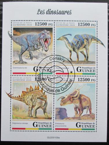 Poštovní známky Guinea 2020 Dinosauøi Mi# N/N