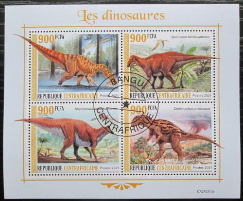 Poštovní známky SAR 2021 Dinosauøi Mi# N/N