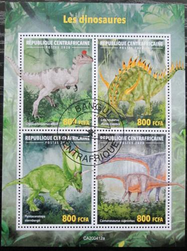 Poštovní známky SAR 2020 Dinosauøi Mi# N/N