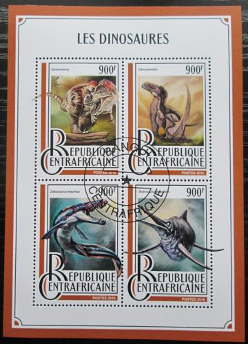 Poštovní známky SAR 2016 Dinosauøi Mi# 6630-33 Kat 16€