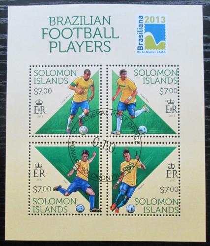 Poštovní známky Šalamounovy ostrovy 2013 Fotbalisti Mi# 2197-2200 Kat 9.50€