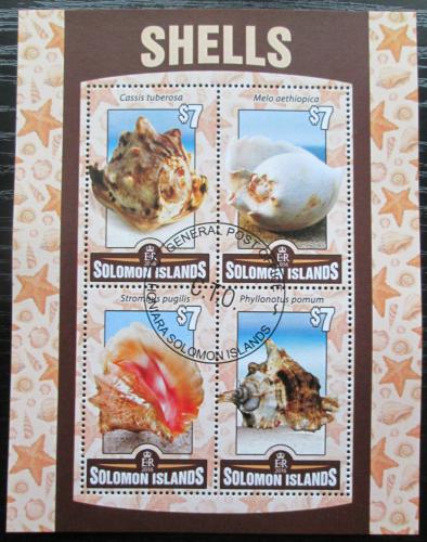 Poštovní známky Šalamounovy ostrovy 2016 Mušle Mi# 3531-34 Kat 8.50€