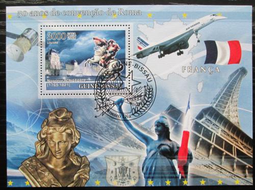 Poštovní známka Guinea-Bissau 2008 Napoleon Bonaparte Mi# Block 638 Kat 14€