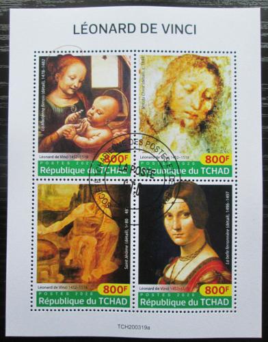 Poštovní známky Èad 2020 Umìní, Leonardo de Vinci Mi# N/N