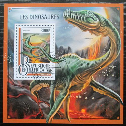 Poštovní známka SAR 2016 Dinosauøi Mi# Block 1547 Kat 14€