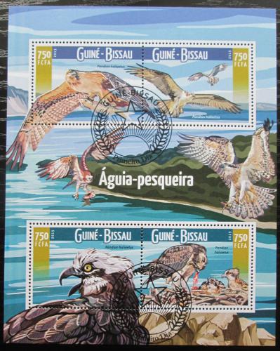 Poštovní známky Guinea-Bissau 2015 Orlovec øíèní Mi# 8245-48 Kat 11€