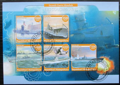 Poštovní známky Madagaskar 2020 Ponorky Mi# N/N