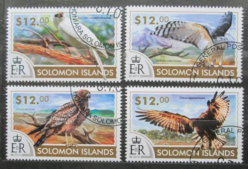 Poštovní známky Šalamounovy ostrovy 2015 Australští dravci Mi# 3132-35 Kat 17€