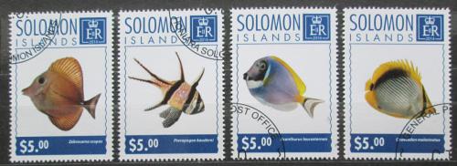 Poštovní známky Šalamounovy ostrovy 2014 Ryby Mi# 2902-05 Kat 7€