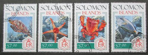 Poštovní známky Šalamounovy ostrovy 2014 Moøská fauna Mi# 2442-45 Kat 9.50€
