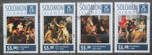 Poštovní známky Šalamounovy ostrovy 2014 Umìní, Rubens Mi# 2972-75 Kat 7€
