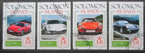 Poštovní známky Šalamounovy ostrovy 2014 Porsche 911 Mi# 2417-20 Kat 9.50€