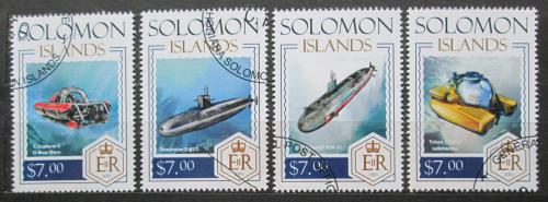 Poštovní známky Šalamounovy ostrovy 2014 Ponorky Mi# 2347-50 Kat 9.50€