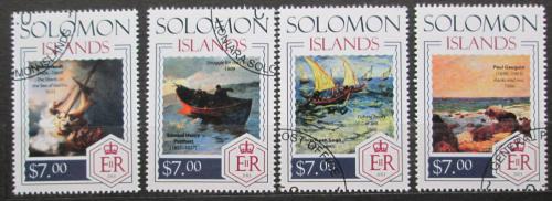 Poštovní známky Šalamounovy ostrovy 2014 Umìní, moøe Mi# 2402-05 Kat 9.50€